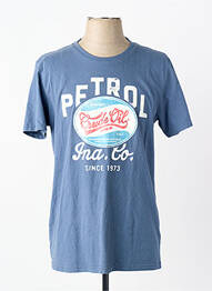 Tricou albastru PETROL INDUSTRIES bărbat