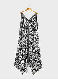 Rochie lungă alb LOLA CASADEMUNT femeie