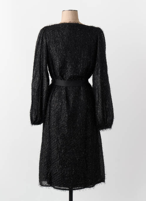 Rochie scurtă guler în v negru VILA femme
