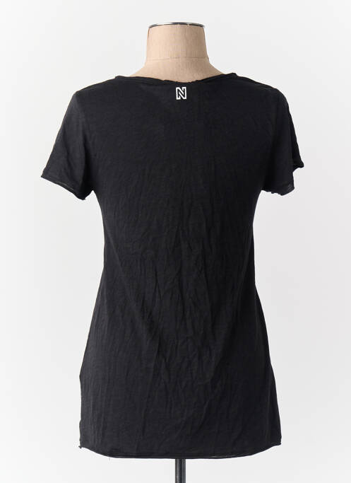 Tricou negru NIKKIE femme
