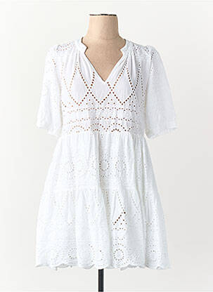 Rochie scurtă alb VICOLO femeie