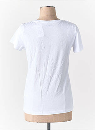 Tricou alb MONSIEUR TSHIRT femeie