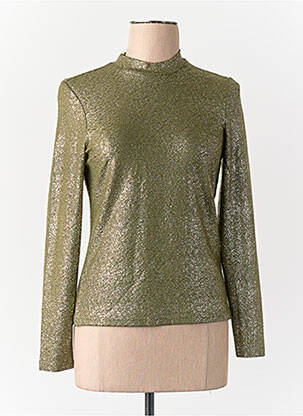 Tricou mâneci lungi mâneci lungi verde ONLY femeie