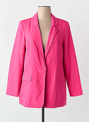 Sacou guler tip costum roz VERO MODA femeie
