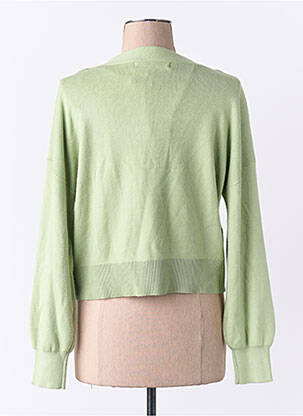Vestă cu mâneci lungi verde VERO MODA femeie