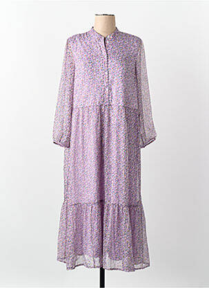 Rochie lungă violet VERO MODA femeie