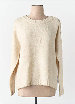 Pulover bej VERO MODA femeie
