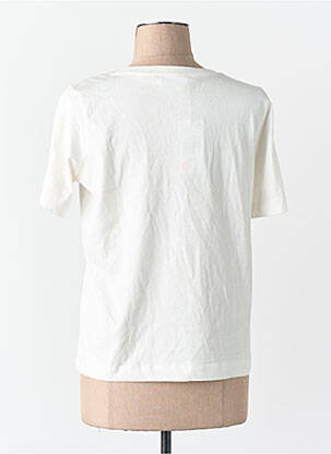 Tricou alb MANGO femeie
