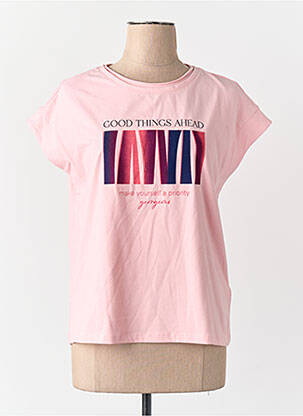Tricou roz STREET ONE femeie