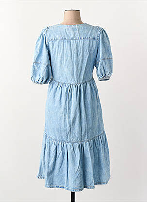 Rochie scurtă mâneci scurte mâneci scurte albastru ONLY femeie