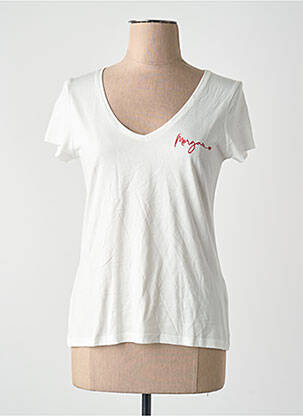 Tricou alb MORGAN femeie