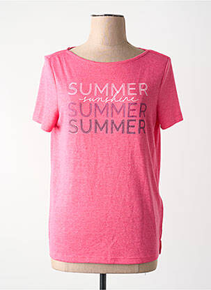 Tricou roz STREET ONE femeie