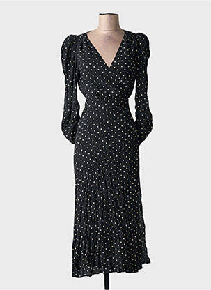 Rochie lungă negru MANGO femme