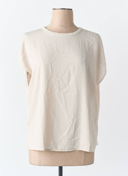 Top alb MANGO femme