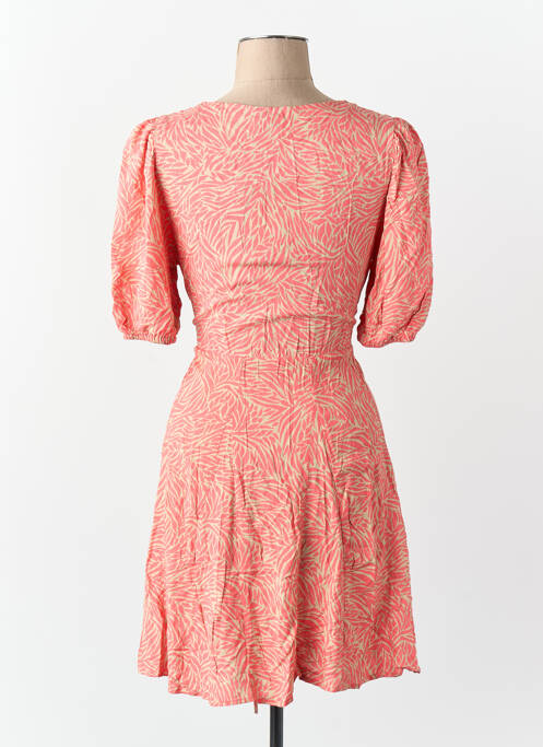 Rochie scurtă guler în v roz VERO MODA femme