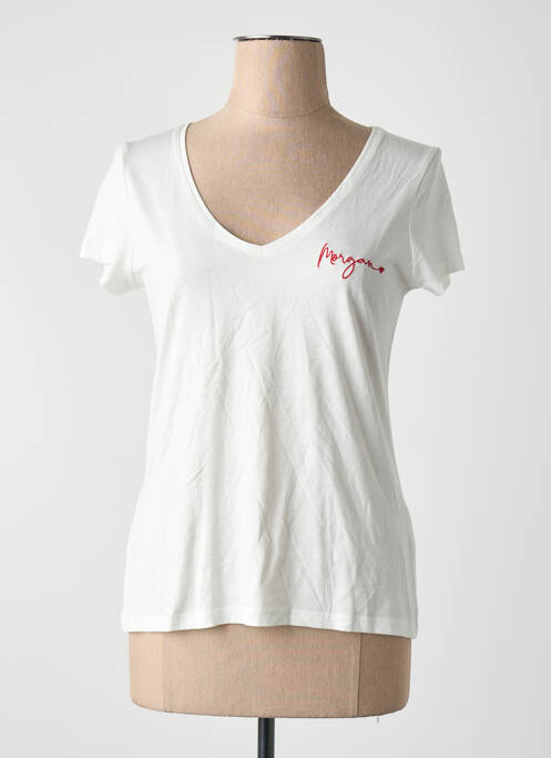 Tricou alb MORGAN femme