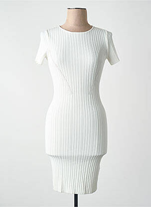 Rochie scurtă alb GUESS femeie