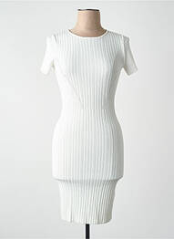 Rochie scurtă alb GUESS femeie