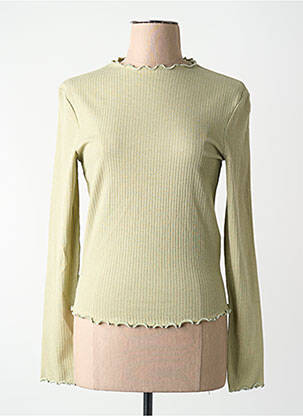 Tricou mâneci lungi mâneci lungi verde ONLY femeie