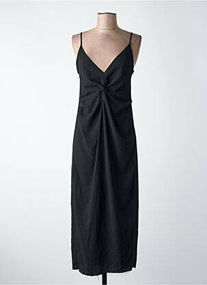 Rochie midi negru MANGO femeie