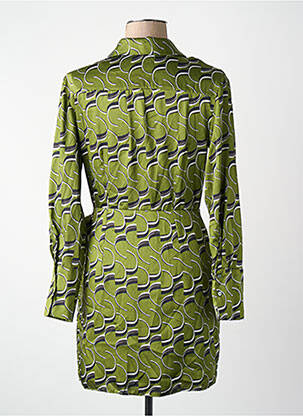 Rochie scurtă verde MANGO femeie