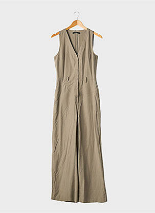 Salopetă-pantalon verde MANGO femeie