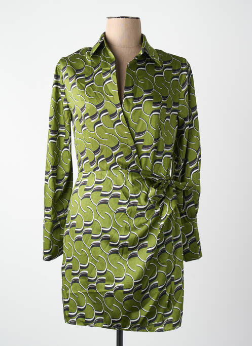 Rochie scurtă verde MANGO femme