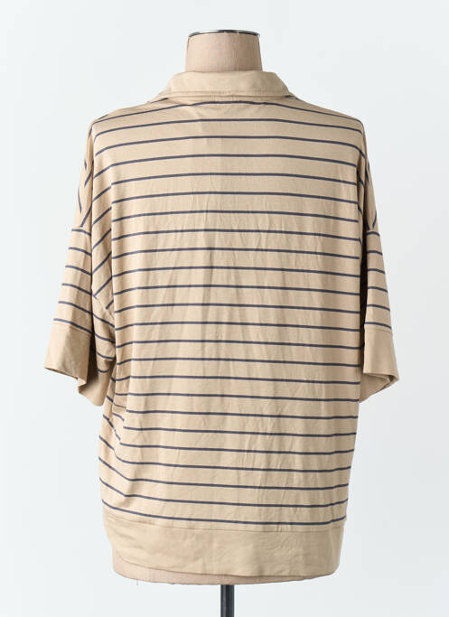 Polo bej TOM TAILOR femme