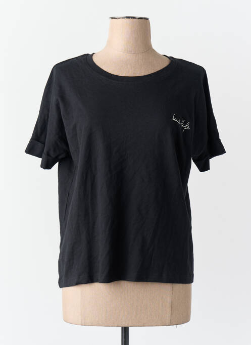 Tricou negru JACQUELINE DE YONG femme