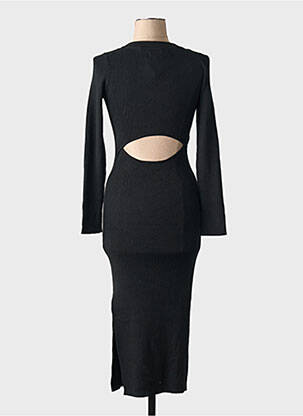 Rochie lungă negru SUPERDRY femeie