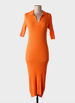 Rochie scurtă portocalie VERO MODA femeie