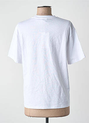 Tricou guler rotund alb OBJECT femeie