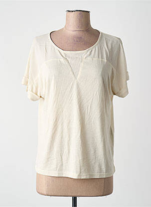 Tricou bej VERO MODA femeie