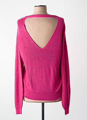 Pulover guler rotund mâneci lungi violet VERO MODA femeie