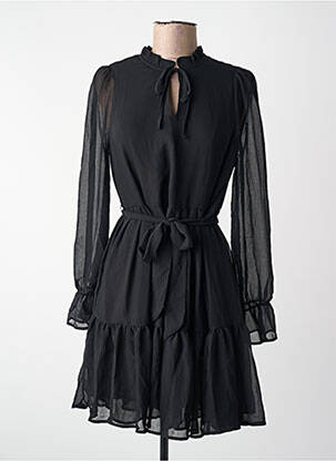 Rochie midi mâneci lungi mâneci lungi negru VERO MODA femeie