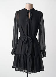 Rochie midi mâneci lungi mâneci lungi negru VERO MODA femme