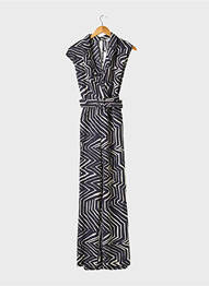 Salopetă-pantalon negru MANGO femeie
