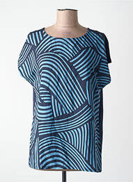 Tricou albastru ZABAIONE femme