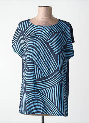 Tricou albastru ZABAIONE femme
