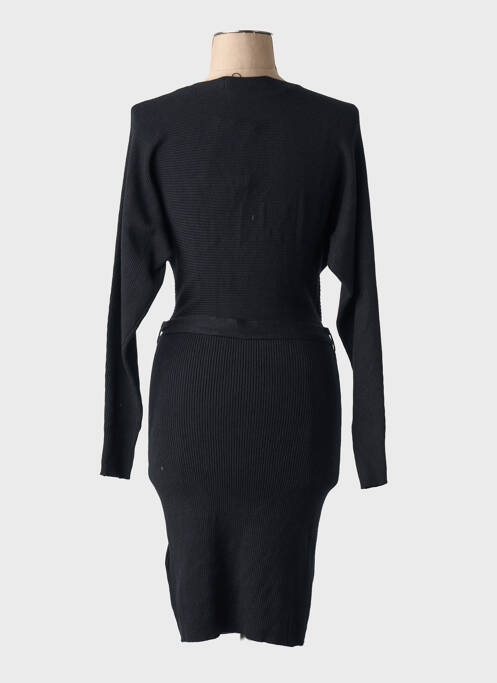 Rochie pulover croială dreaptă mâneci lungi negru VERO MODA femme