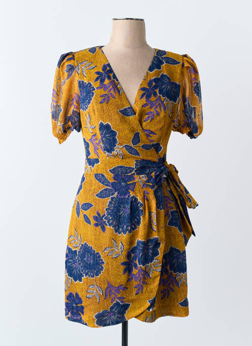 Rochie scurtă galben MORGAN femme