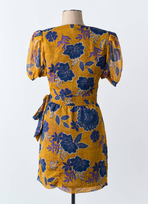 Rochie scurtă galben MORGAN femme