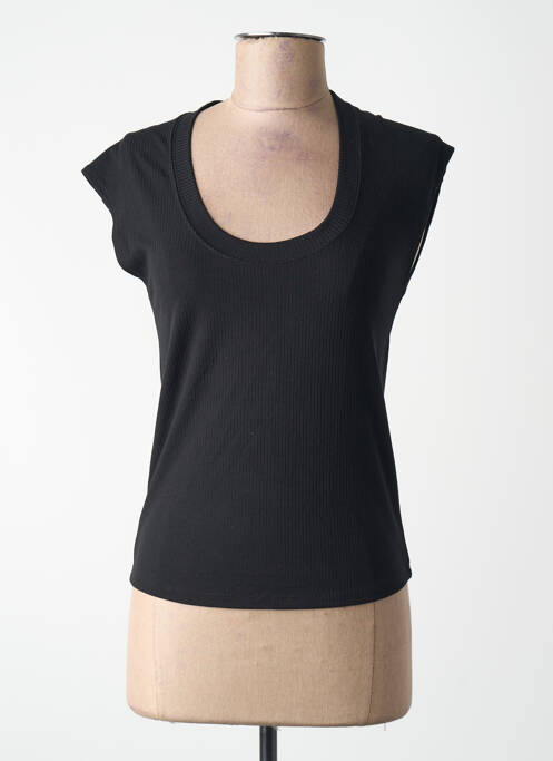 Tricou negru MANGO femme