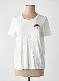 Tricou mâneci scurte mâneci scurte alb VERO MODA femme