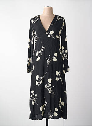Rochie lungă negru CHERRY PARIS femeie