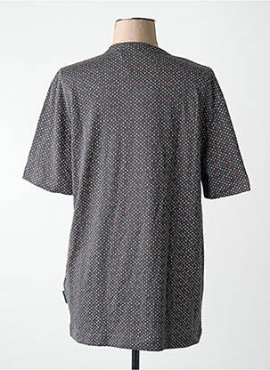 Tricou croială dreaptă mâneci scurte gri TOM TAILOR bărbat