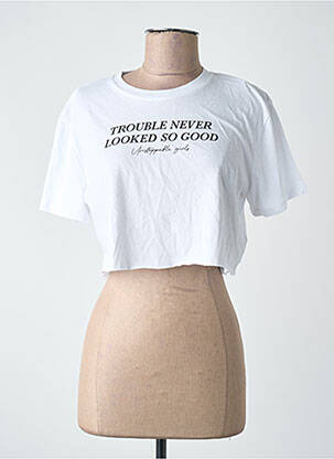 Tricou alb TALLY WEIJL femeie