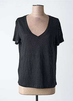 Tricou negru MANGO femeie