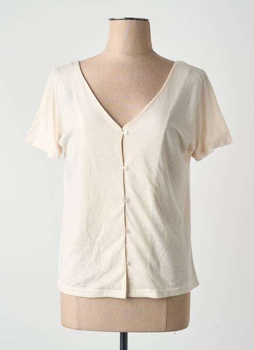 Tricou bej VERO MODA femme