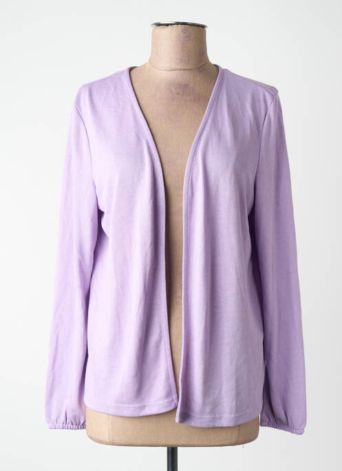 Vestă cu mâneci lungi violet STREET ONE femme
